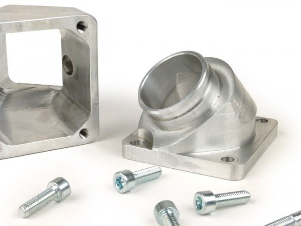 Inlaat MMW aluminium CNC Piaggio 2stroke 36mm - Afbeelding 4