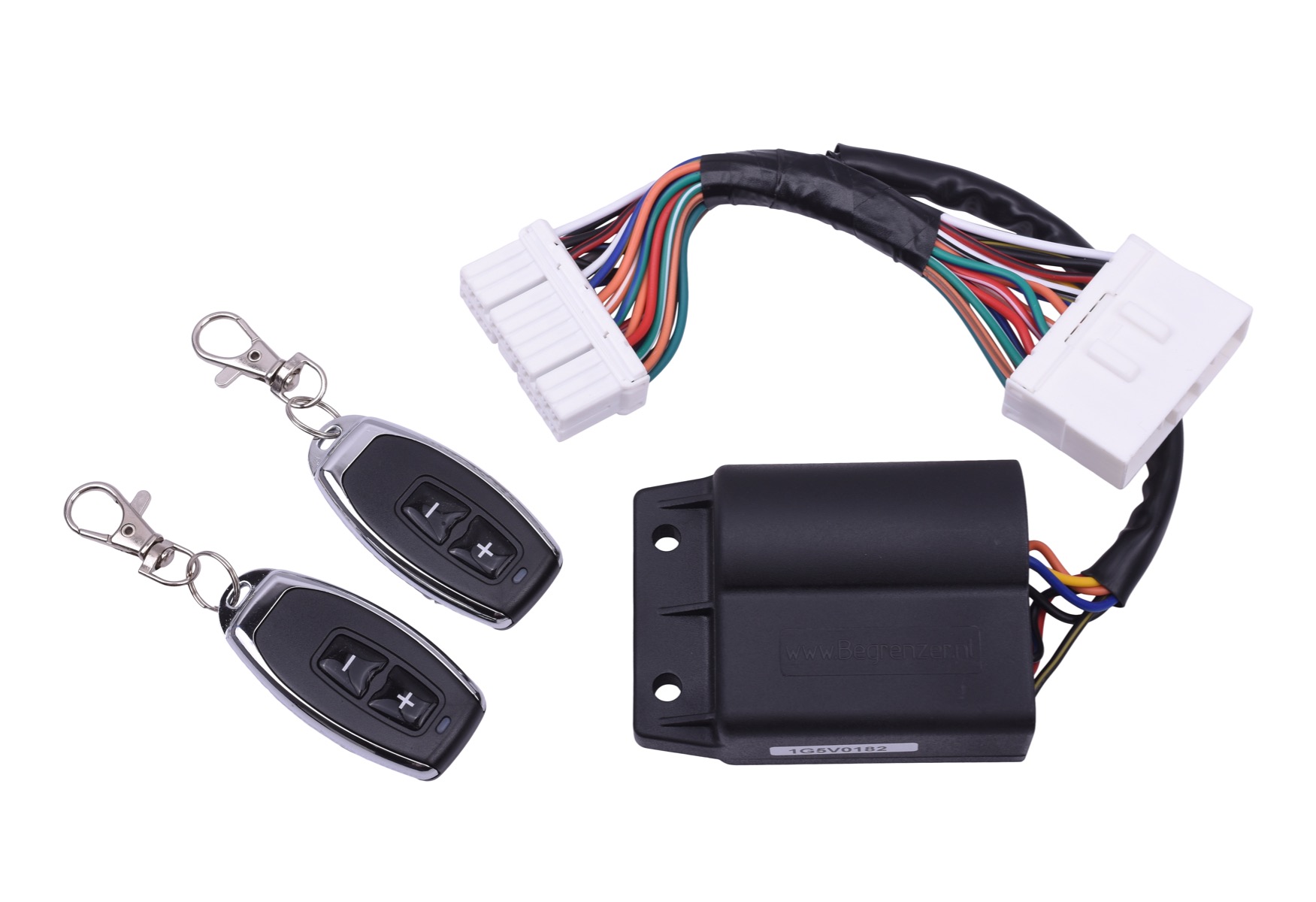 Toerenbegrenzer plug-and-play tussen draadboom instelbaar met remote / afstandbediening | Vespa Primavera / Sprint 4T 3V iGET E4 - Piaggio Zip 4T 3V iGET E4 / Piaggio Liberty S 3V iGET E4