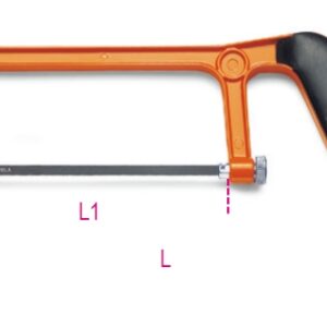 <p>Zaagbeugel / beugelzaag / metaalzaag / ijzerzaag klein formaat.</p>