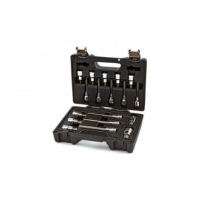 Assortiment (1/2") van 18 Inbus-doppen in kunststof koffer