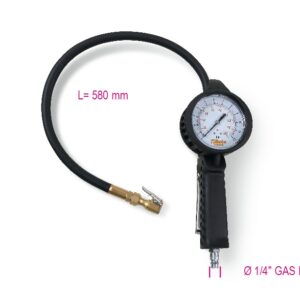 Banden pomp / luchtpomp voor compressor met drukmeter