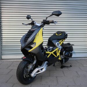 Italjet Dragster 200CC NIEUW 2024 Antraciet/Geel DIRECT LEVERBAAR!