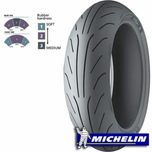 Buitenband 130/60 -13 Michelin 60P Reinf Power Pure Sc F/R TL. Geschikt voor scooters.