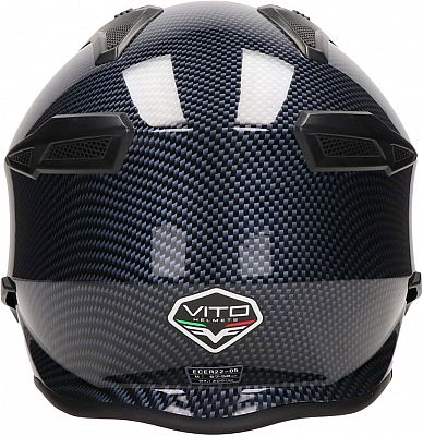 Helm Vito Bruzano - Kleur Carbon - Maat XS - Afbeelding 4