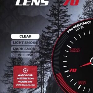 Pinlock vizier helder. Geschikt voor Axxis Helm Eagle