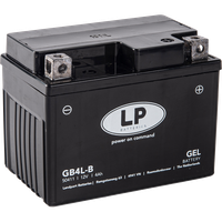 Accu Landport GB4L-B Gel . 12V/4A . GEL-Variant van YTX4L-BS / 080000