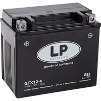 Accu Landport. GTX12-4 . 12V/10A . GEL-Variant van GTX12-4 / 020021