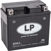 Accu Landport. 12V/4A. GEL-Variant van YTX5L-BS / 080009