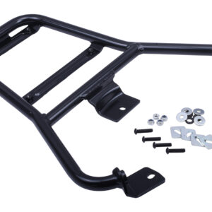 Achterdrager zwart. Geschikt voor Piaggio 1 ( one)