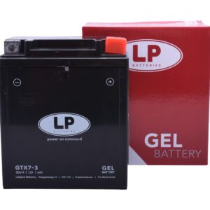 Accu Landport GTX7-3. 12V/6A. GEL- Variant van YTX7L-BS / 010017 | Vespa Sprint / Primavera