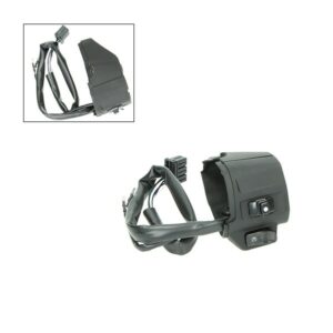 Stuurschakelaar Rechts Compleet. Mat Zwart. Passend op Vespa Primavera / Sprint.