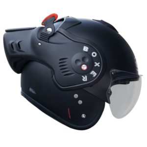 Helm Roof Boxer V8S Mat Zwart L