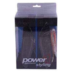 Richtingaanwijzer / knipperlicht set achterzijde LED in smoke met dagrijverlichtingen SQ = sequentieel (Audi / Lexus lopende / flow / dynamic lichten) incl. alle montagematerialen| Vespa Primavera / Sprint