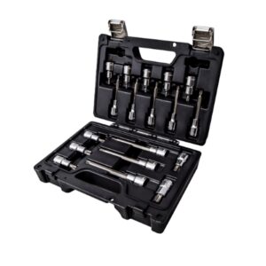 Assortiment van 18 Torx-doppen in kunststof koffer