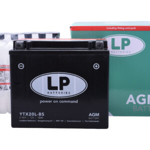 Accu Landport. YTX20L-BS. 12V/18A