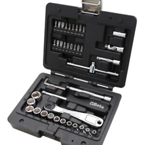 Doppendoos (1/4") van 13 zeskant dopsleutels