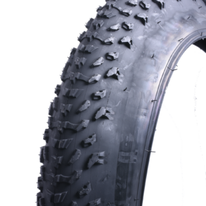 Buitenband 20x4.00 zwart met grof profiel. Geschikt voor Fatbike Enduro.