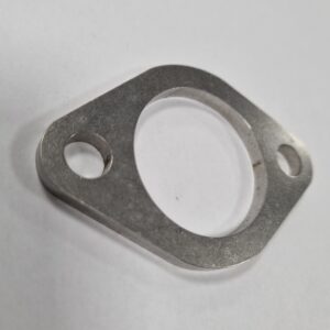 Vulplaat RVS uitlaatbocht flens spacer 125cc 150cc 180cc 5MM