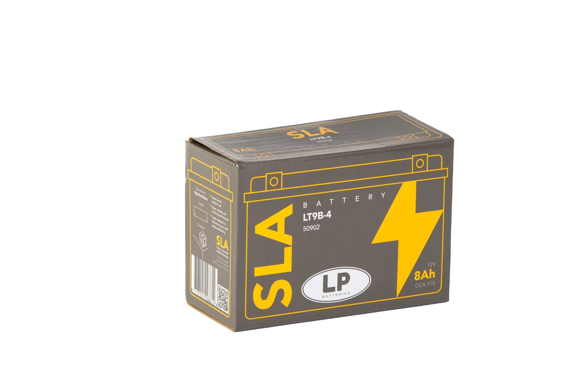 Accu Landport YT9B-4 SLA (12V/9A) - Afbeelding 4