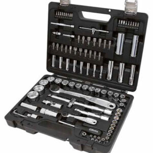 Doppendoos (1/2" en 1/4") van 45 zeskant dopsleutels