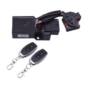 Toerenbegrenzer plug-and-play tussen draadboom instelbaar met remote / afstandbediening voor 80cc cilinders | Vespa Primavera / Sprint 4T 3V iGET E5 - Piaggio Zip 4T 3V iGET E5 / Piaggio Liberty S 3V iGET E5