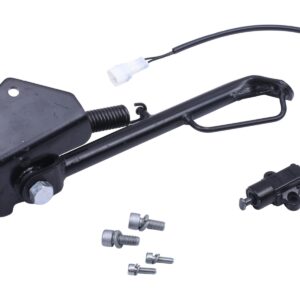 Zijstandaard met sensor om onbedoeld starten van de scooter te voorkomen. OEM. Geschikt voor Aprilia SXR