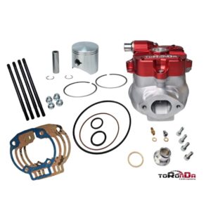 Toronda Cylinder Gilera Runner 183cc 55mm LC complete kit rode buitenkop